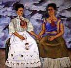 Frida Kahlo The Two Fridas painting